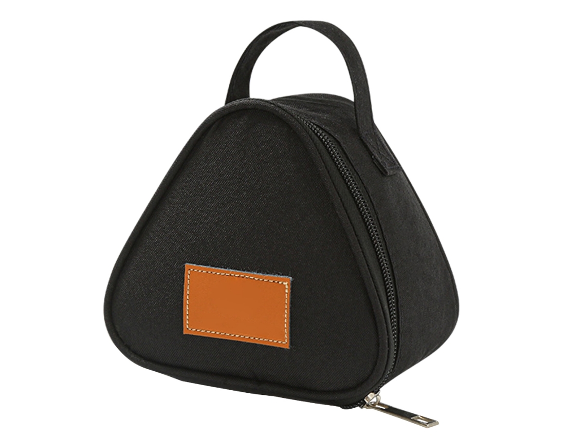 Bolsa Térmica Portátil Para Almoço, Bolsa Para Piquenique, Bolsa Térmica Para Almoço, Preta Slowmoose