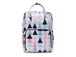 Mali mochila para Fraldas Insular de Grande Capacidade com Correias para Carrinho para Viagens