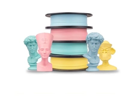 Filamento Pm 1.75 Pla Pack Pastel Amostras