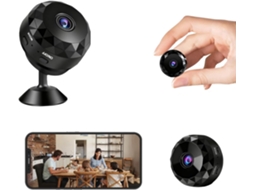 Câmara De Segurança Mini W10 Czhhmart 1080p Wifi, Visão Noturna, Bateria 4h, Armazenamento Em Nuvem
