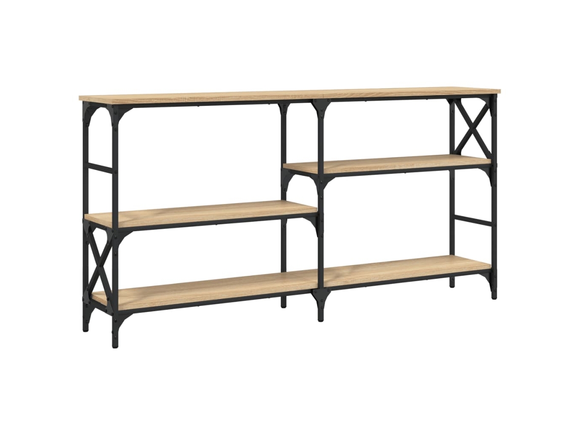 Mesa Consola Derivados de Madeira Carvalho Sonoma MAISON EXCLUSIVE (150x29x76,5 cm)