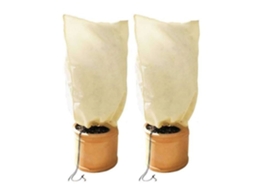 Ch13307-Cobertura de Proteção Contra Congelamento para Plantas. Espessa Cobertura de Geada para Árvores. com Cordão. Bolsa YWEI