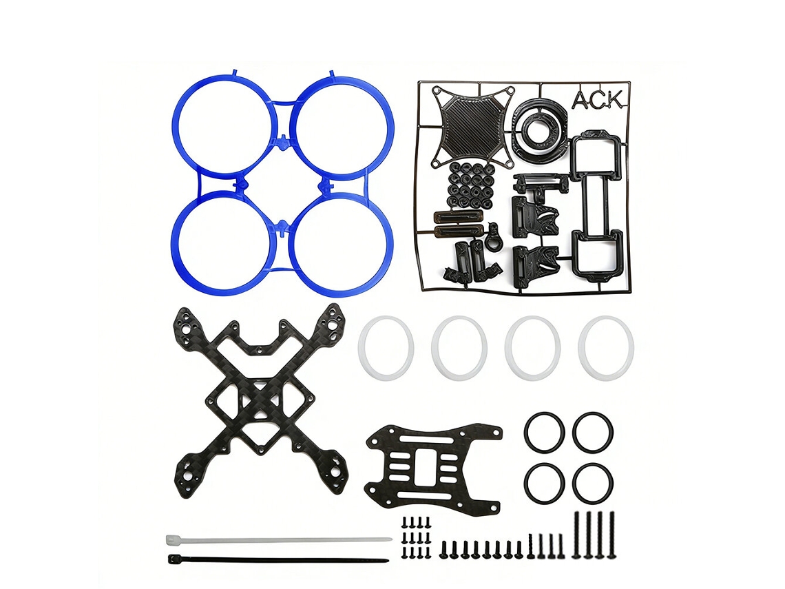 Kit de Frame Blueack80 Attacking Chicken 80mm 2.25 Inch para Drones de Corrida Fpv Pavo Pico Mobula7 Rc Tiny Whoop Quadcopter MDUG