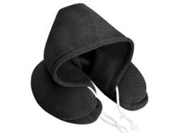 Travesseiro De Pescoço Com Capuz Para Viagem Adulto, Com Capuz, Almofada De Ar, Suporte Macio E Confortável, Nwd Slowmoose