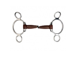 Pinchless 17 Mm 3 Argolas Couro Brigadeiro Dourado 115 Mmmetalab
