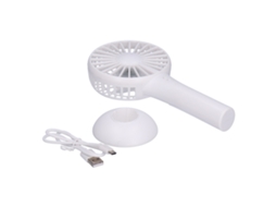 Ventilador Portátil Recarregável Ajustável Viagem e Casa