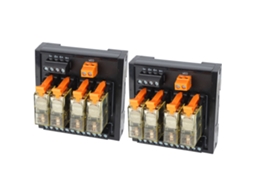 Módulo Relé Plc 4 Canais Din Rail 2pcs