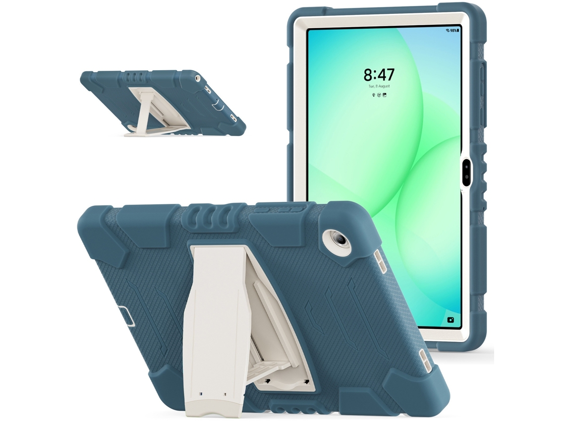 Tressino Capa Tablet Para Samsung Galaxy Tab A11 8.7 Polegadas 2025 Resistente A Quedas Com Suporte, Azul Claro