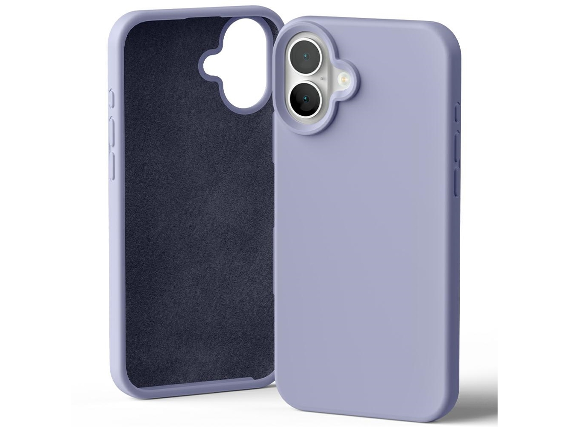 Capa para iPhone 16 Plus MERCURY Silicone Roxo