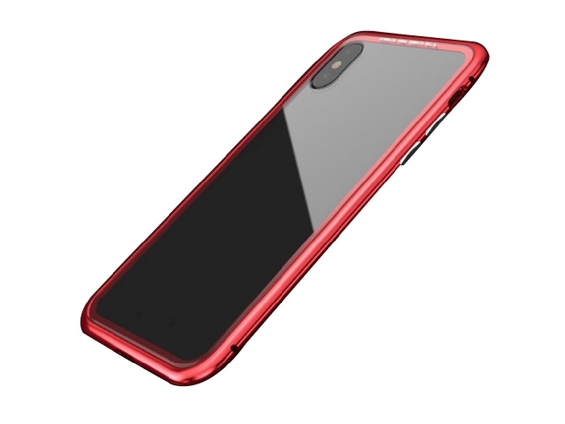 Capa de Telefone EOOCOO (vermelha Transparente Magnética)
