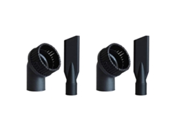 Conjunto De 2 Escovas Redondas E Bocal Plano Para Aspirador Industrial, Com Diâmetro Interno De 44 Mm. Acessórios Duráveis Para Aspirador Industrial.
