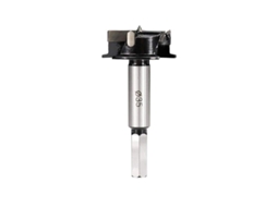 Broca De Carburo De 35mm Com 3 Canais E 4 Dentes Para Madeira, Cabo Hexagonal Para Ferramentas Elétricas