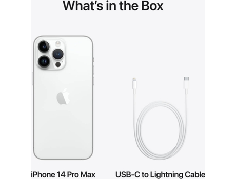 iPhone 14 Pro Max APPLE (6.7'' - 128 GB - Prateado)