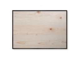 Magnetic Board Wooden Texture For The Living Room Espelharte (100x70 Cm)