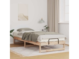 Vidaxl Estrutura Da Cama Castanho 100 X 220 Cm