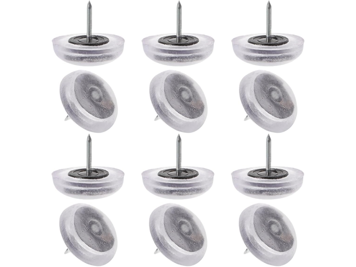 Protetores De Pés Móveis Com Pregos 24-unidades Capas Silicone Antiderrapantes Para Cadeiras Em Pisos Madeira