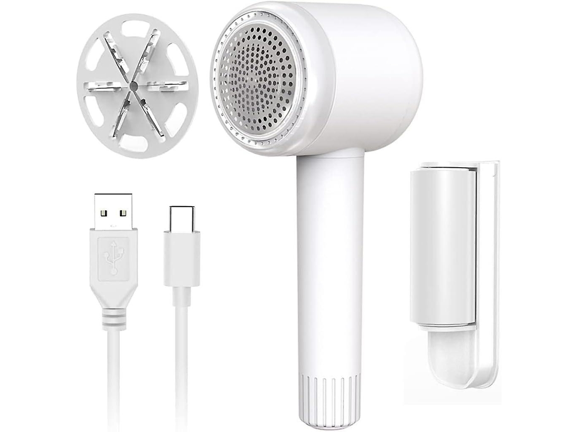 Barbeador Elétrico Para Tecidos, Removedor De Fiapos 2 Em 1, Recarregável Por Usb Slowmoose