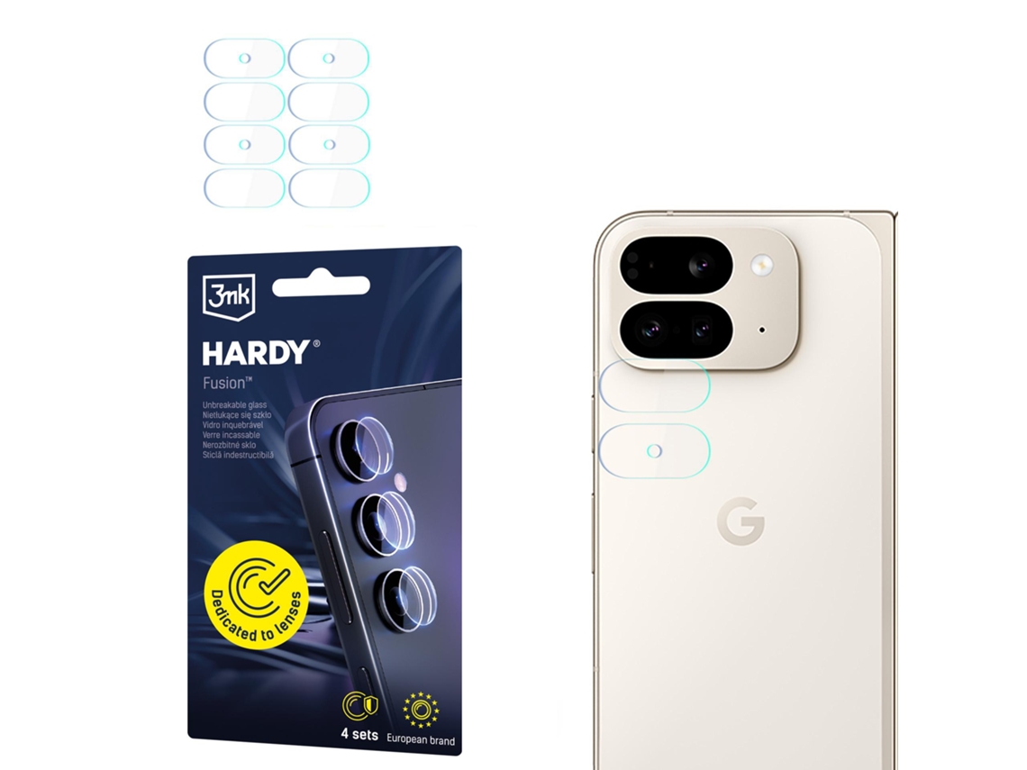 Película De Ecrã Google Pixel 9 Pro Fold (front) 3mk Hardy Fusion Lens Protection