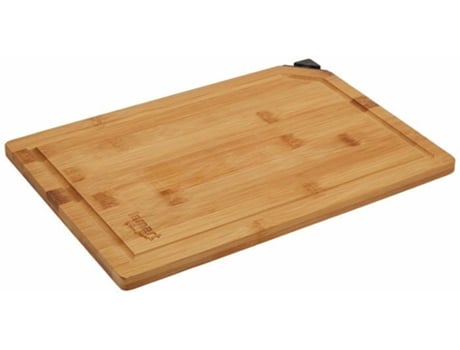 Planche De Corte Lamart Lt2061 Planche De Corte Em Bambu Com Afiador De Facas, 32cm X 22cm X 1,2cm, Marrom