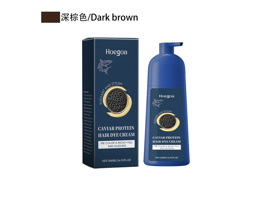 Tinta de Cabelo Castanho Escuro Kit 5 Peças