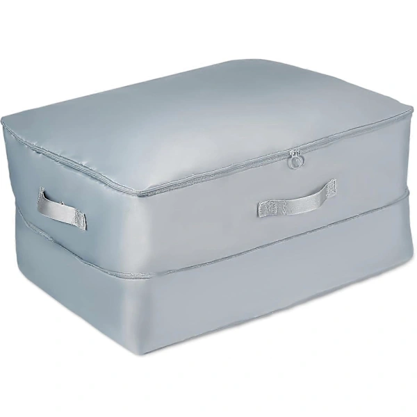 Organizador Autocompressível, Sacos De Compressão Extragrandes Com Zíper.
