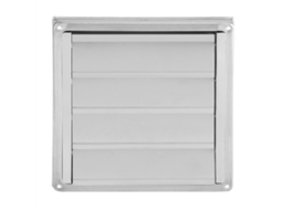 Defletor de vento para parede externa em aço inoxidável 304 (especificação de 95 mm, tipo quadrado móvel)