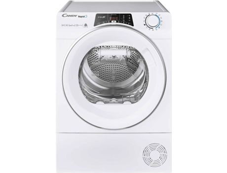 Máquina de Secar Roupa CANDY Roh 9A3TSEX (9 kg - Bomba de Calor - Branco)