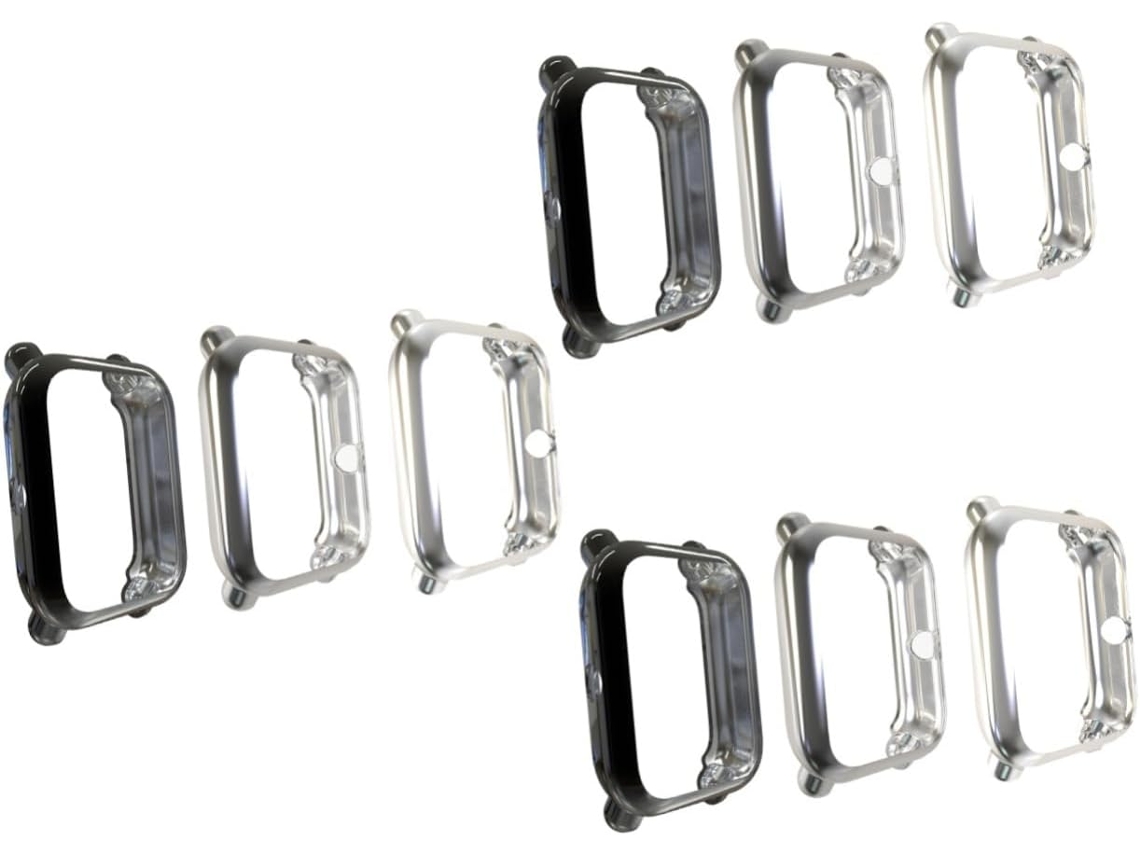 Conjunto De 9 Capas Protetoras Tpu Para Smartwatch, Compatíveis Com