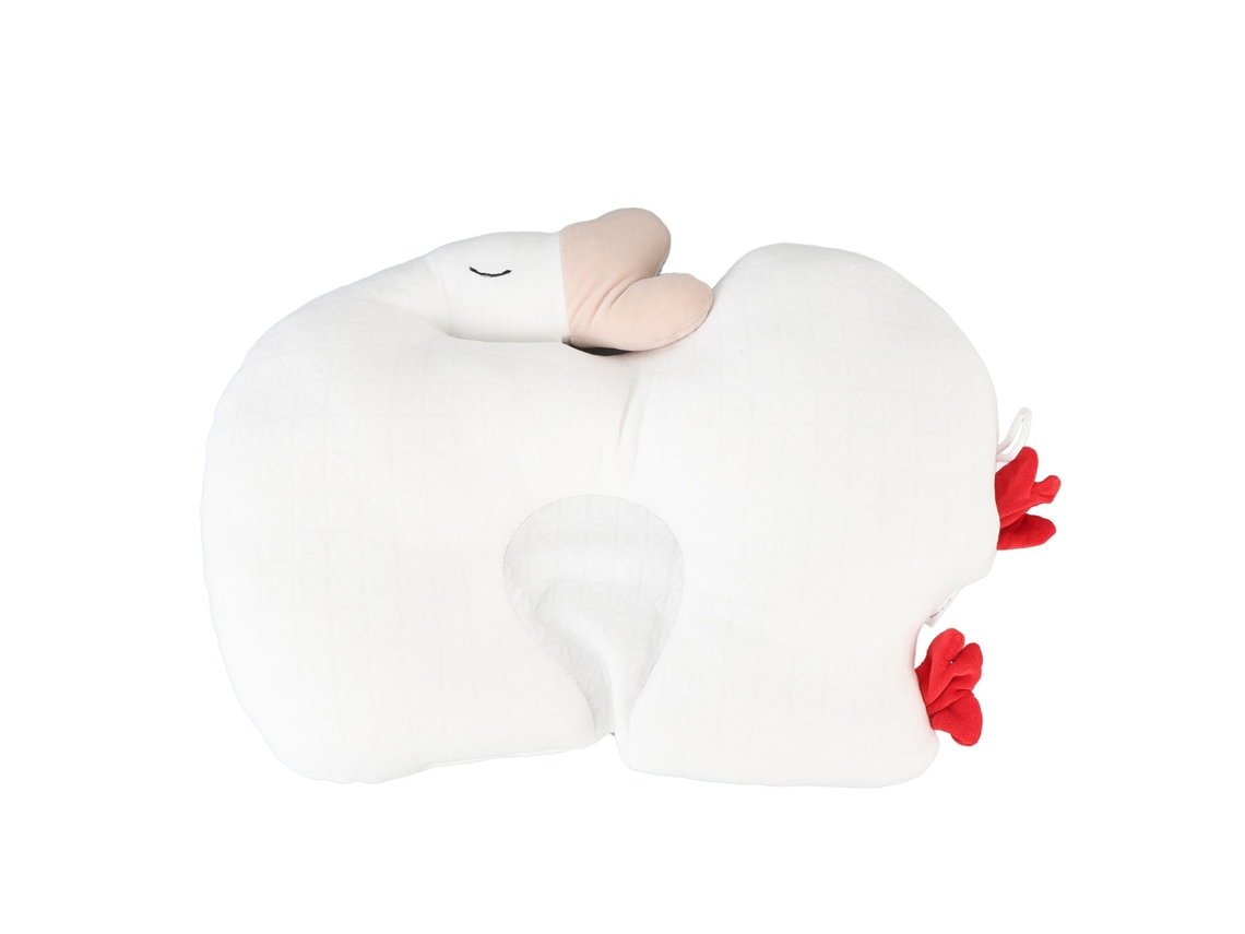Travesseiro Infantil Respirável 2026 com Brinquedo de Animal Fofo para Casa e Viagem