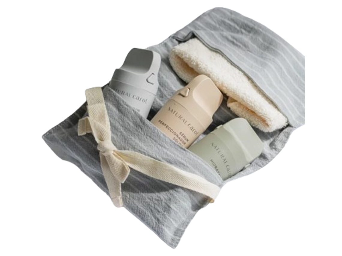 Necessaire Sticks 4 Peças Natural Carol