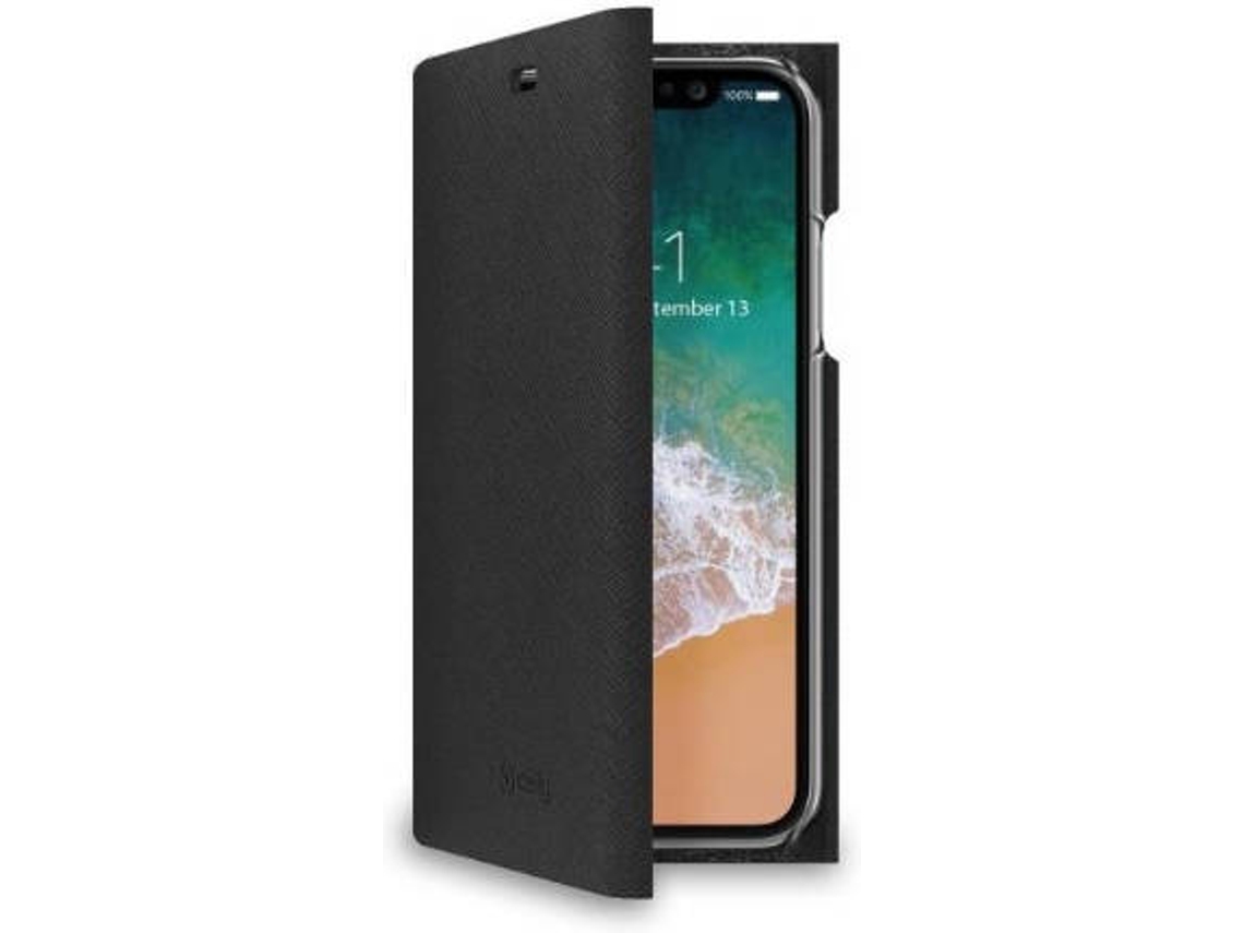 Capa iPhone X CELLY SHELL900BK Preto