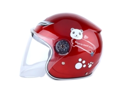 Vlrla-casco Para Niños Bicicleta Ergonomico Caliente Impermeable Al Viento Moto Invierno