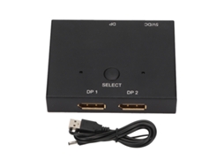 Divisor e Switcher Dp Bidirecional LAXISCREED 8k 60hz 4k 120hz
