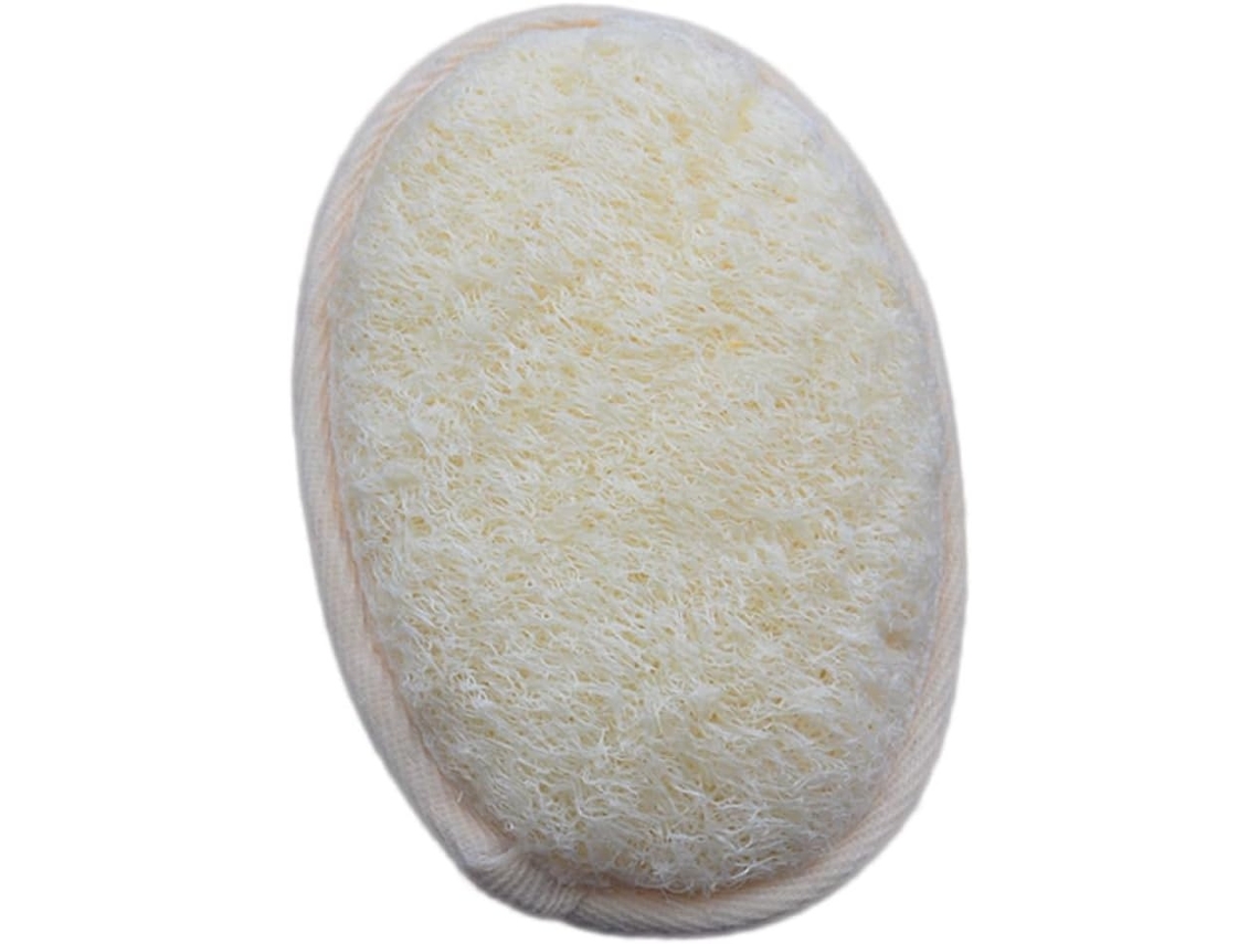 Lurelia Conjunto De 2 Buchas Vegetais De Banho Para Duche, Bucha Natural E Com Argola, Uso Diário Prático