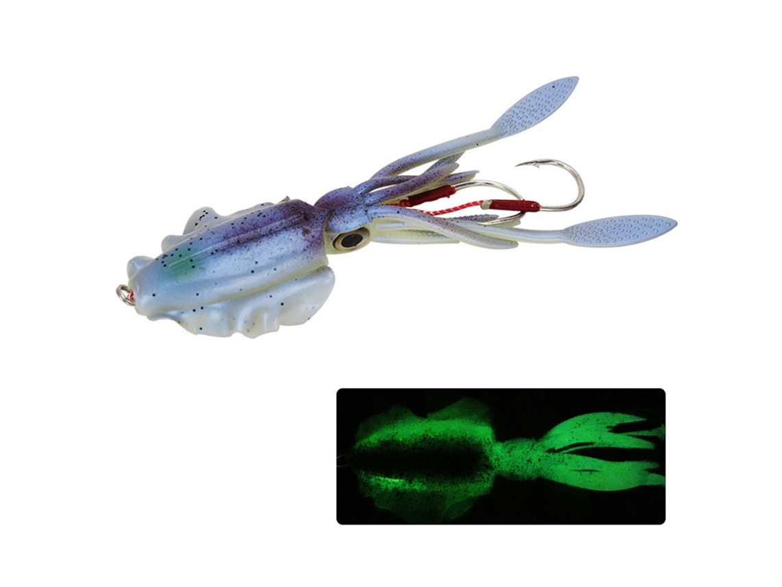 Octopus Bait (with Lead Double Hooks, Simulated Sea Fishing)