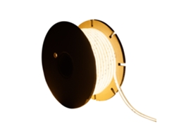 Tira Led Regulable 220v Cob Autorectificada 480 Led/m Bobina 20m 12w/m 900lm/m Superestrecha Ancho 6.5mm Corte 10cm Ip65 2700k Branco Quente