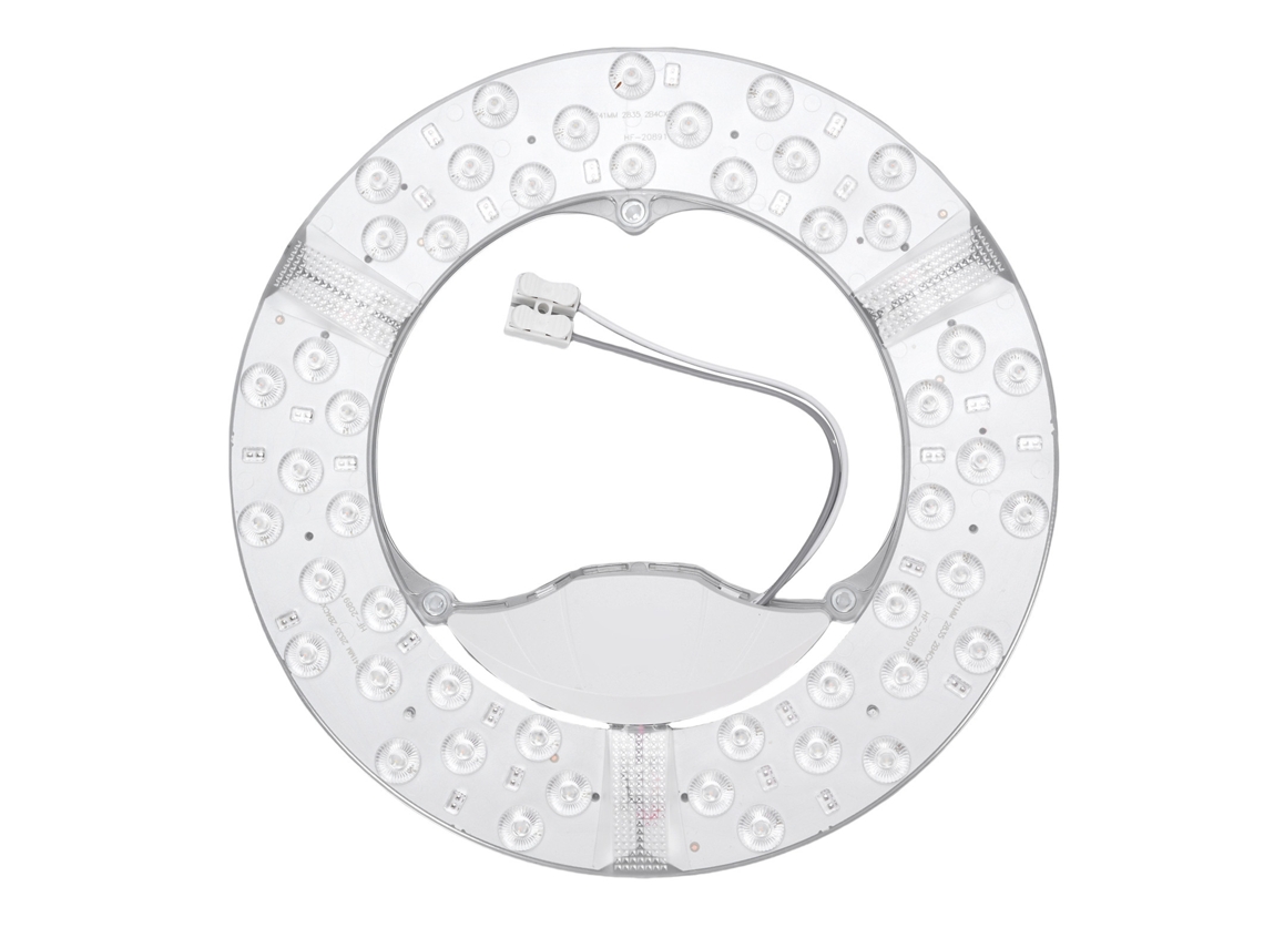 2026 módulo de Luz Led para Ventilador de Teto, Kit de Substituição Magnético 3 Cores, 48w, 240mm