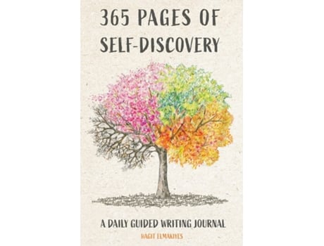 Livro 365 Pages of SelfDiscovery A Daily Guided Writing Journal de Hagit Elmakiyes (Inglês - Capa Dura)