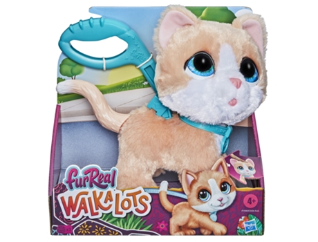 FURREAL WALKALOTS MASCOTE GATINHO, , 4 anos+, Hasbro Original