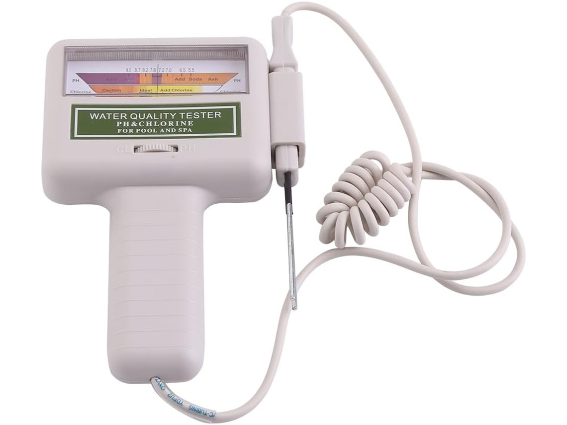 Analisador 2em1 Qualidade Água/ph/cloro Digital, para Piscinas, Spas Ou Água Potável em Casa STELASPLEN