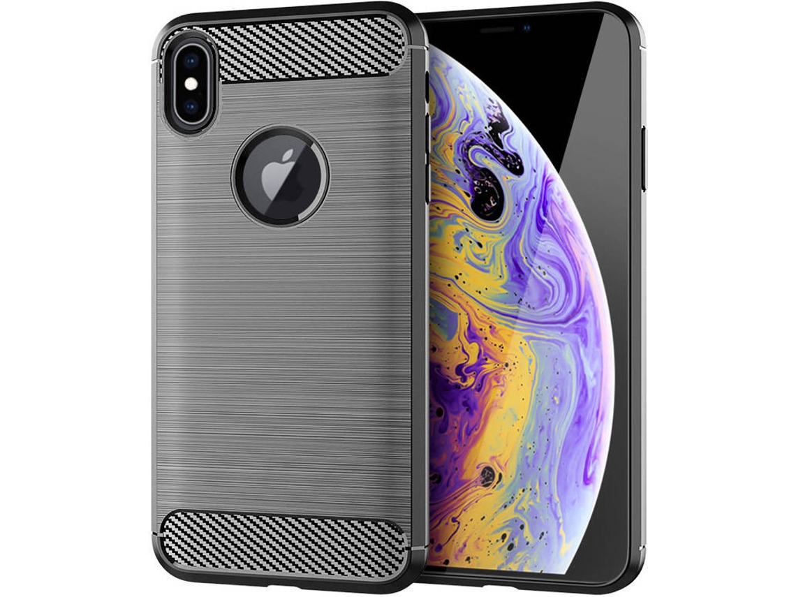 Capa iPhone XS WISETONY Mofankeji-151 Cinza