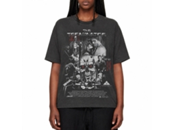 Rockinstone Terminator Movie Collage Black T-shirt Size:l