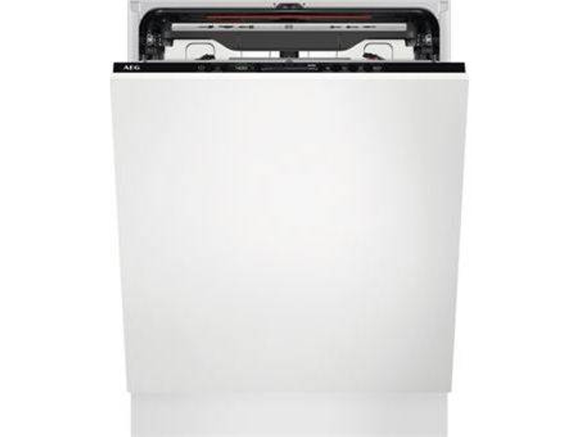 Máquina de Lavar Loiça Encastre AEG FSE76727P (14 Conjuntos - 59,6 cm - Painel Preto)