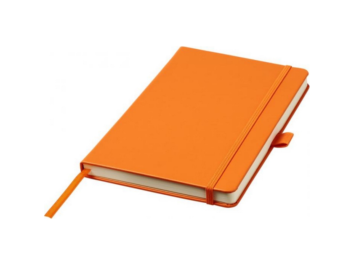 Caderno A5 Com Capa Dura, Laranja