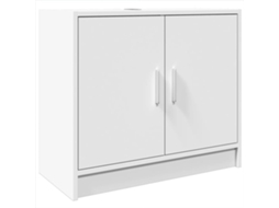Armário de lavatório derivado de Madeira Branco MAISON EXCLUSIVE (63x29x55 cm)