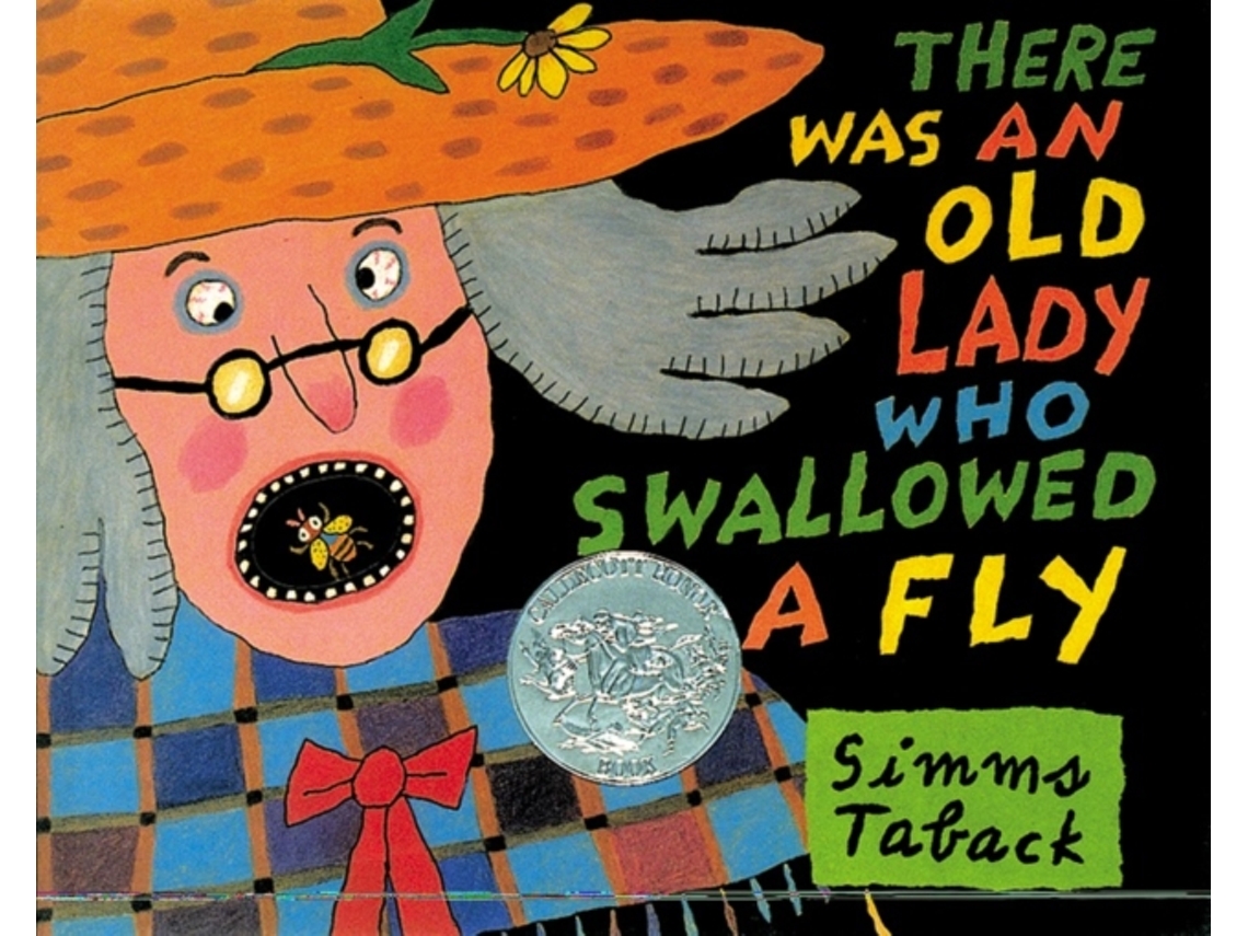 Livro There Was an Old Lady Who Swallowed a Fly de Simms Taback (Inglês - Capa Dura)