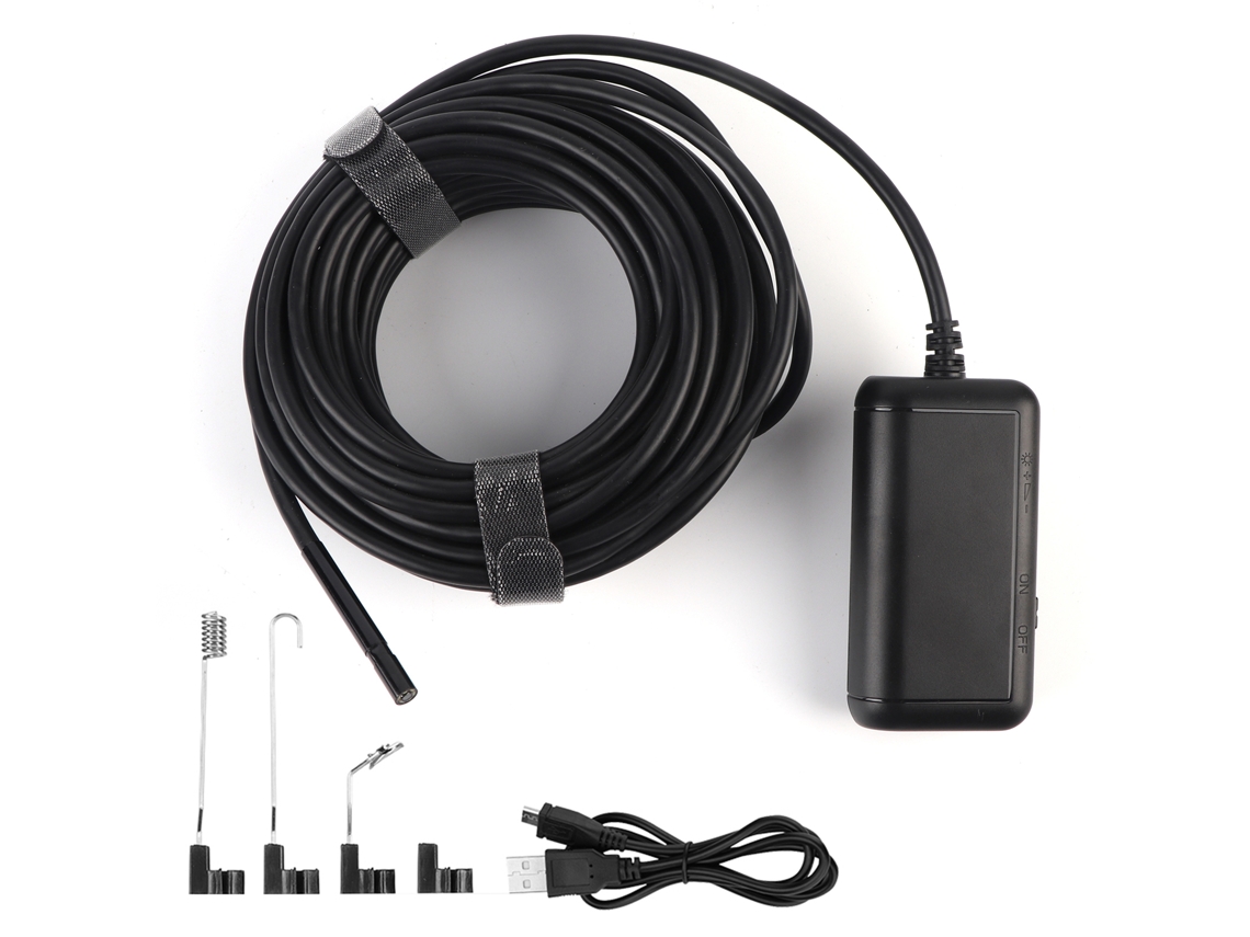 Câmera De Inspeção Endoscópica De 0,2 Polegadas, 5mp, Ip67, 6 Luzes Led, Wifi, Para Smartphones Ios/android, Cabo De 10 M/32,8 Pés Brilvibera