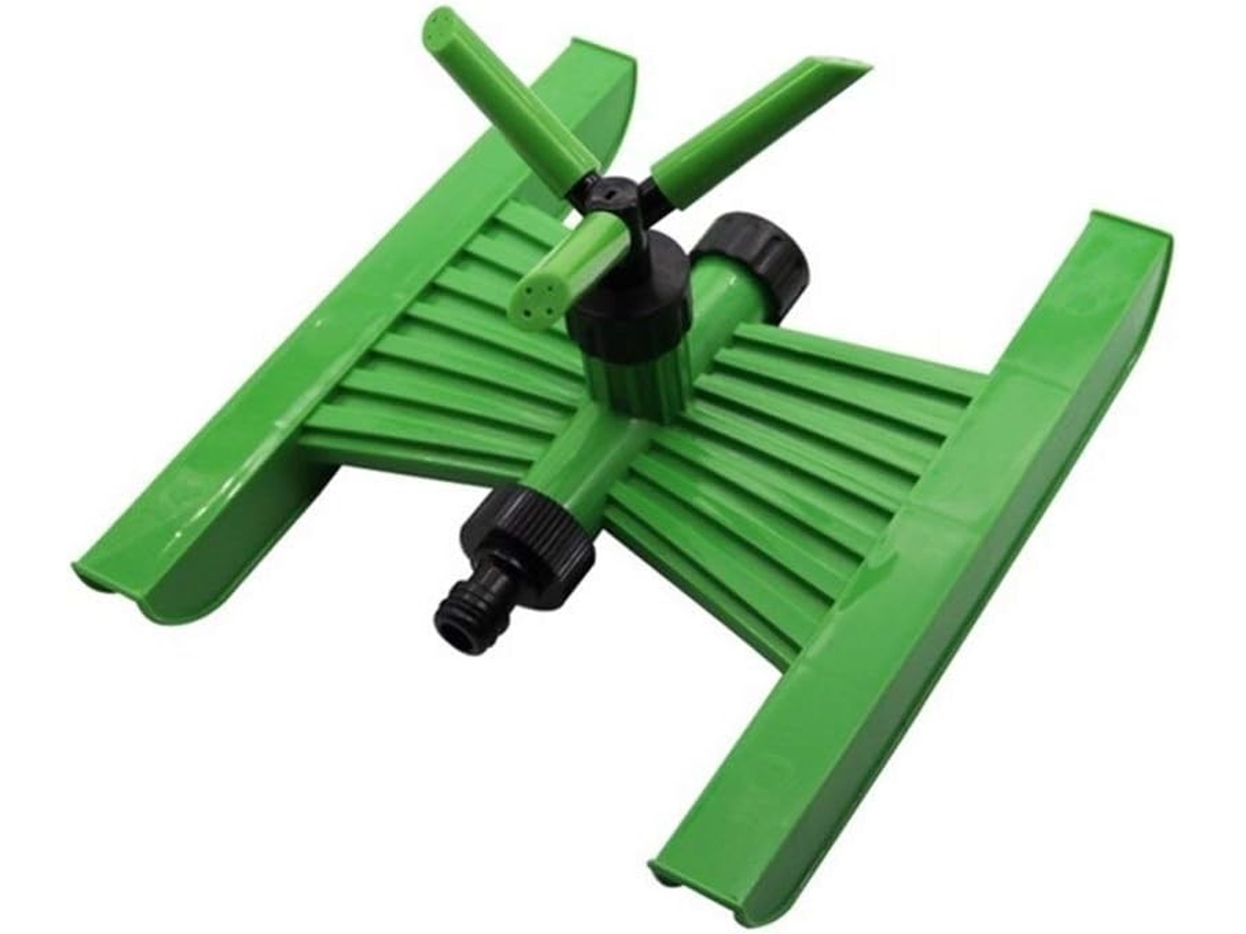 Aspersor Automático de Jardim com Rotação 360 Graus para Irrigação Gramados, Três Saídas, 1 Unidade S/MARCA
