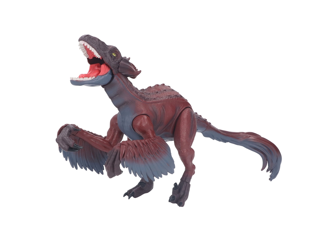 Mali brinquedo Dinossauro Realista Pyroraptor com Efeito de Rugido para Crianças Meninos
