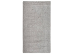 Vidaxl Tapete Shaggy 80x150 Cm Antiderrapante Cinzento-claro